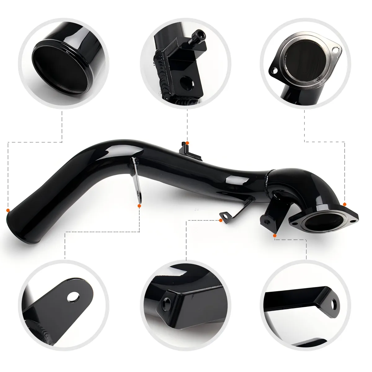EGR Delete Kit for 2006–2007 Chevy GM 6.6L Duramax LBZ | with High Flow Intake Elbow