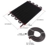 Universal Oil Cooler Kit Transmission Plate